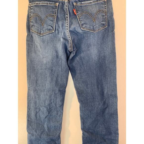 LEVI’S Girl’s 720 High Rise Super Skinny Distressed Jeans / Size: 7R - Picture 9 of 10